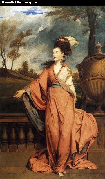 Sir Joshua Reynolds Portrait of Jane Fleming, Countess of Harrington wife of Charles Stanhope, 3rd Earl of Harrington